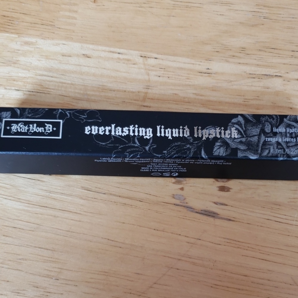 Kat von d liquid lip